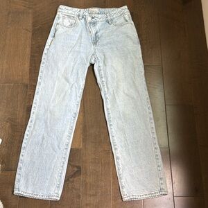 pacsun 90’s straight jeans light wash